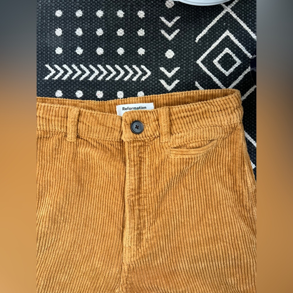 Reformation Corduroy Wide Leg Pants - Picture 5 of 12